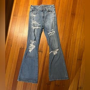 American eagle bell bottoms/flare jeans